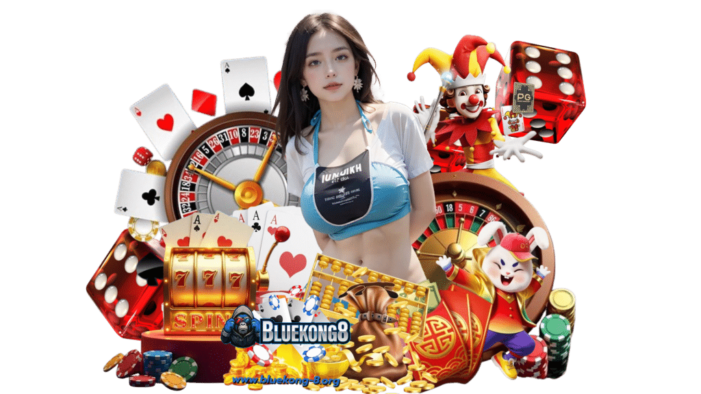 bluekong8 ค่ายใหญ่บริการเกมชั้นนำชื่อดังเพียบ ลุ้นรวยได้จริง